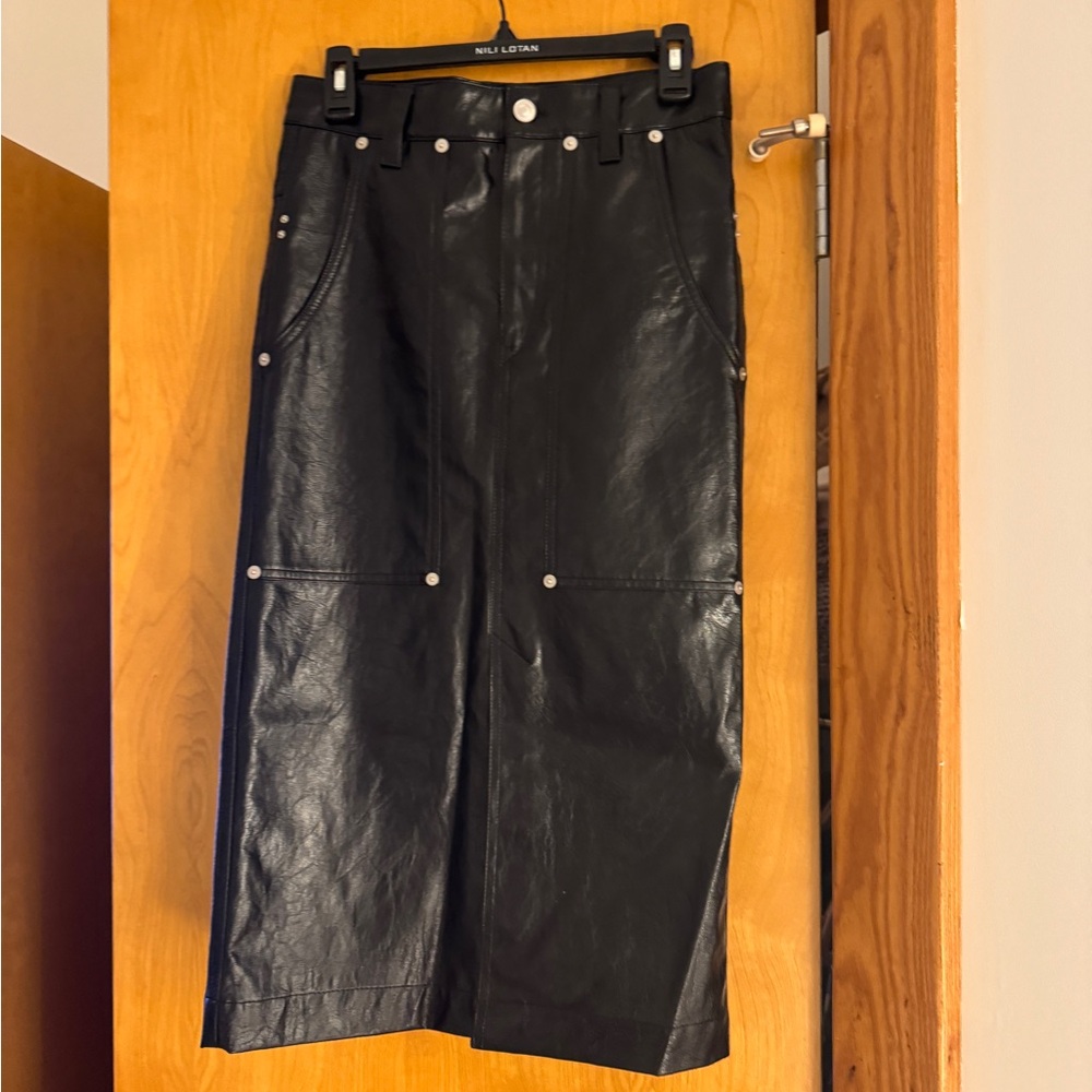 Marant Leather Skirt